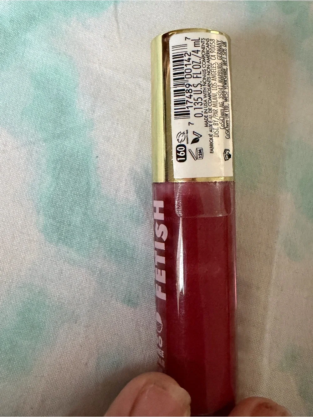 Milani Fruit Fetish Lychee Nectar Lip Oil - Deep Red
